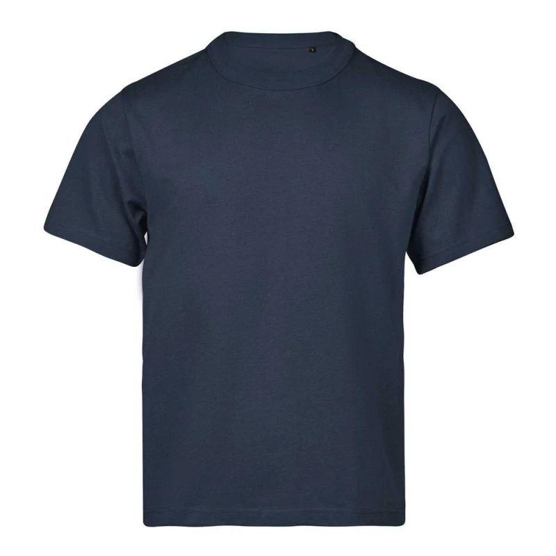 Image of TEE JAYS Mens Urban Loose Fit T-Shirt in Dark Navy Size: Small Dark Navy Male S