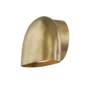 Image of Hudson Valley Lighting Diggs LED Wall Sconce Aged Brass
