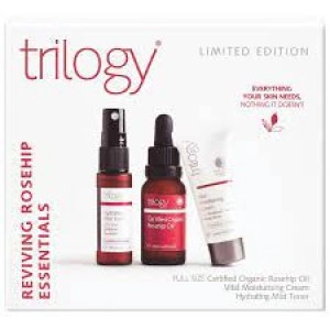 image of Trilogy Reviving Rosehip Essentials Set