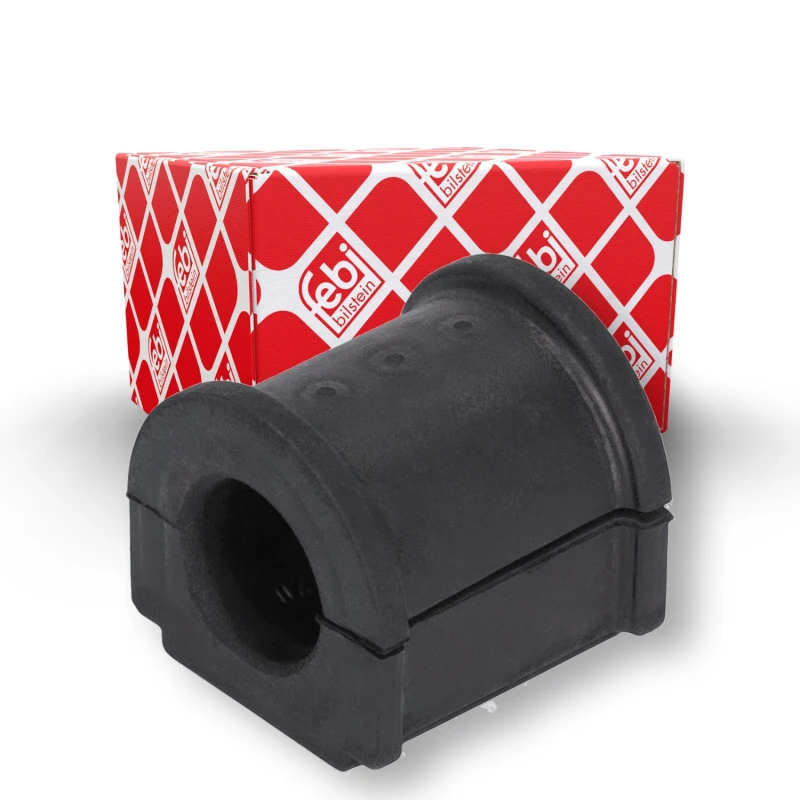 Image of FEBI BILSTEIN 15580 Stabilizer Bushes Rear Axle, Rubber Rubber Anti-roll Bar Bush Kit (1334)