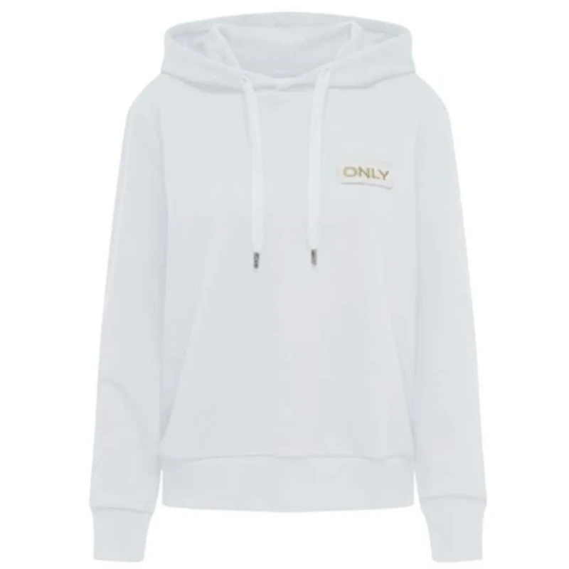 Image of Only Womens hooded sweatshirt Only Onlnora Beige Female XS