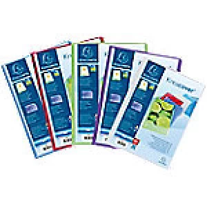 Image of Exacompta Display Book 5739E Assorted Polypropylene 12 Pieces