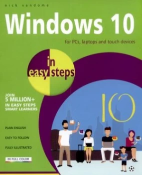 Image of Windows 10 in Easy Steps by Nick Vandome Paperback