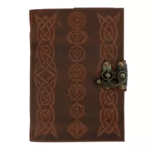Image of Seven Chakra Leather Journal