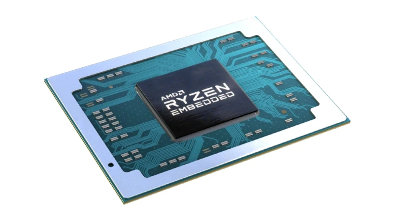 Image of AMD Ryzen Embedded V1807B processor 3.35 GHz 4 MB L3 Tray