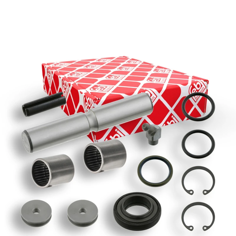 Image of FEBI BILSTEIN 10062 Repair Kit, stub axle pin Front Axle Right Repair Kit,stub axle pin (652)