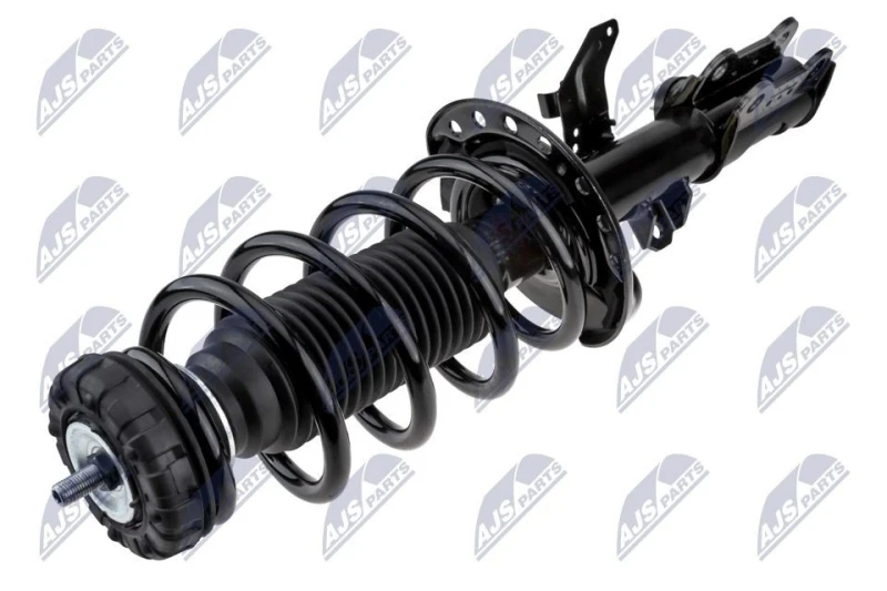 Image of NTY A-CH-097 Shock absorber Front Axle Right, Gas Pressure, Electronically adjustable shock strength, Telescopic Shock Absorber, Top pin Shock Absorb