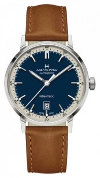 Image of Hamilton American Classic Intra-Matic Automatic Brown Watch