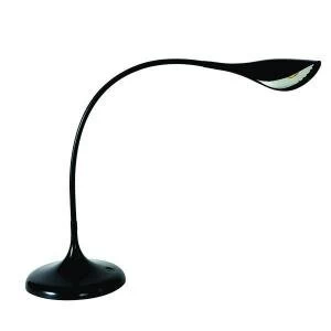 Image of Alba Arum LED Desk Lamp Black LEDARUM N
