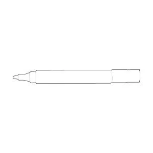 Image of 5 Star Value Strategy SL Dry Wipe Markers Bullet Tip Black Pack of 10