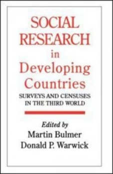 Image of Social Research in Developing Countries by Martin Bulmer Paperback