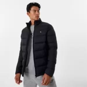 image of Jack Wills Kershaw Lightweight Puffer Jacket - Black