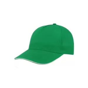 Image of Atlantis Start 5 Sandwich 5 Panel Cap (One Size) (Green/White)
