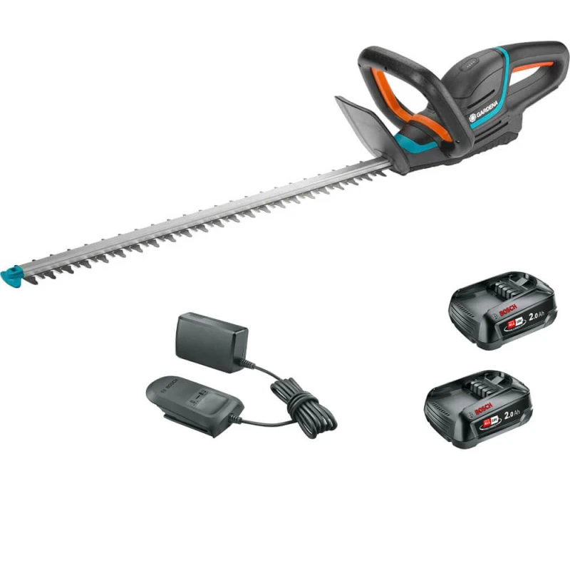 Image of Gardena COMFORTCUT 60 P4A 18v Cordless Hedge Trimmer 600mm COMFORTCUT 60 14731-55 Batteries: 2 x 2ah Li-ion