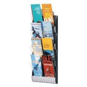 Image of Fast Paper A5 Max Wall Display System Colour Silver, this is wall