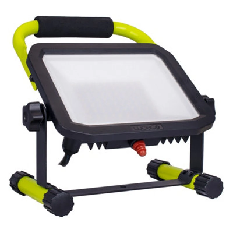 Image of Luceco Castra Portable LED Worklight with 2M Cable, 5500lm, 50W, 5000K Multi