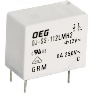 Image of PCB relays 12 Vdc 8 A 1 maker TE Connectivity OJ S