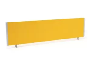 Image of Impulse/Evolve Plus Bench Screen 1600 Bespoke Senna Yellow Silver Frame