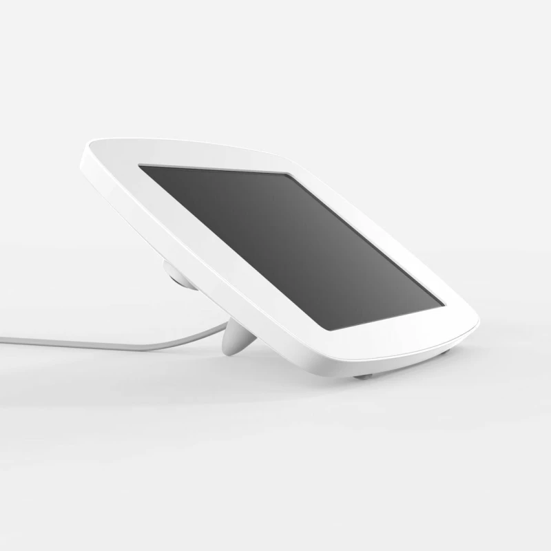 Image of Bouncepad Lounge with Reinforced USB Cable Covered Front Camera and Home Button White Apple iPad Air 6th Gen 11" (2024) LO2-W1-ARM
