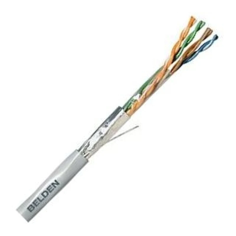 Image of Belden FTP CAT5E 4PR 24AWG cable. 305m networking cable