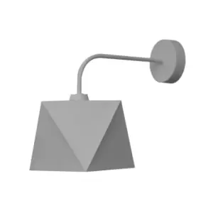 image of Adamant Wall Lamp Grey 35cm