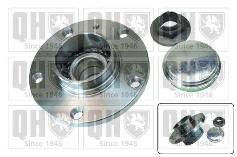 Image of QUINTON HAZELL Wheel bearing kit QUINTON HAZELL QWB1395