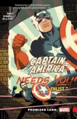 Image of captain america by mark waid promised land