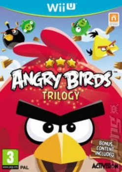 image of Angry Birds Trilogy Nintendo Wii U Game