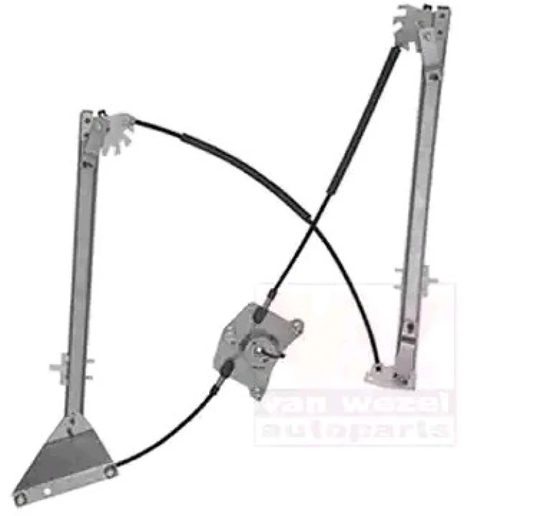Image of VAN WEZEL 5766262 Window regulator Right Front, Operating Mode: Electric, without electric motor Window Winder (1561)