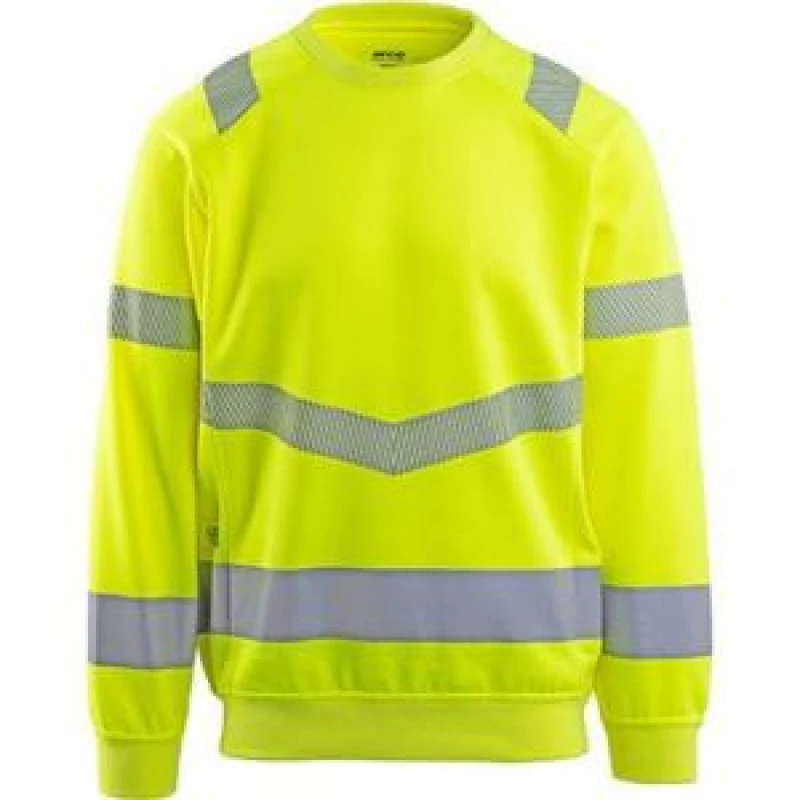 Image of Arco Arco Responsible Yellow Hi-Vis Sweatshirt L 18S1105