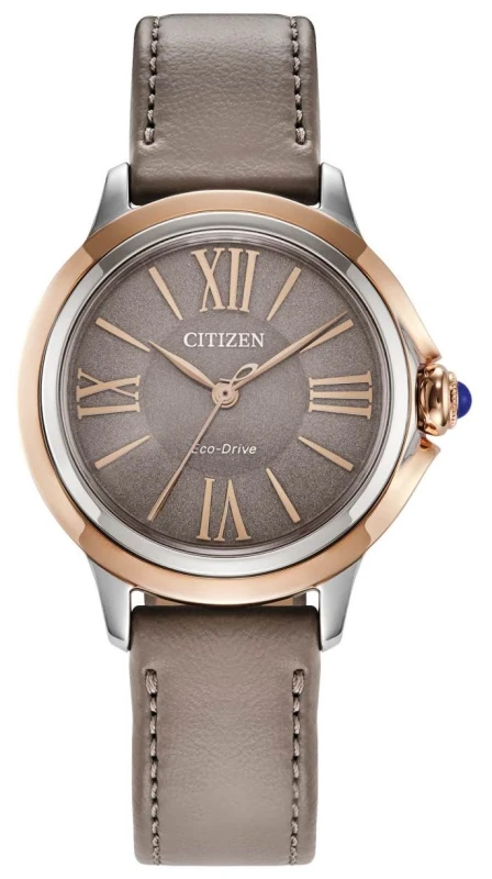 Image of Citizen EM1166-01Z L Ceci Eco-Drive (32mm) Taupe Dial / Watch