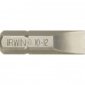 Image of Irwin Slotted Screwdriver Bit 8mm 25mm Pack of 10