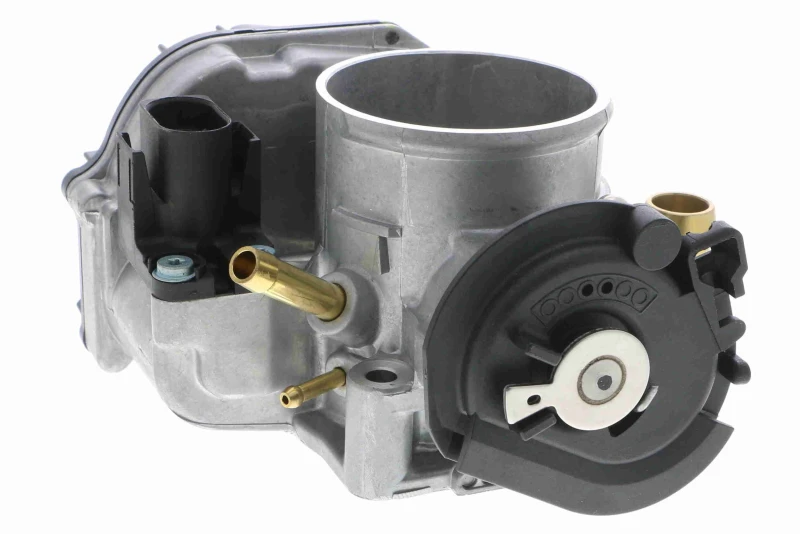 Image of VEMO V10-81-0100 Throttle Original VEMO Quality Control Unit/Software must be trained/updated Throttle body (158)