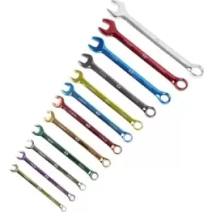 Image of C.K T4346M12ST T4346M12ST Double-ended open ring spanner set