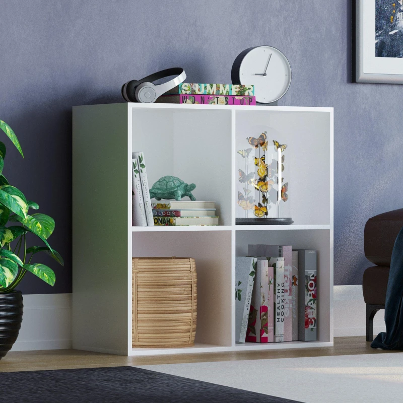 Image of Lassic Vida Designs Durham 2x2 Cube Storage Unit White unisex One Size