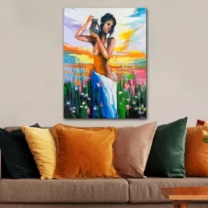 Image of 541760263_70100 Multicolor Decorative Canvas Painting