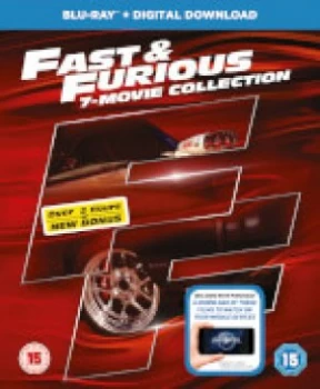 image of Fast & Furious - 1-7 + Bonus Disc