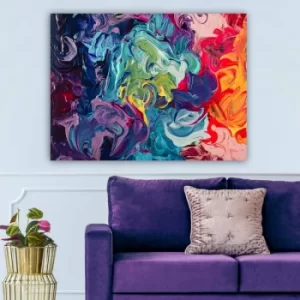 Image of 59785615_70100 Multicolor Decorative Canvas Painting