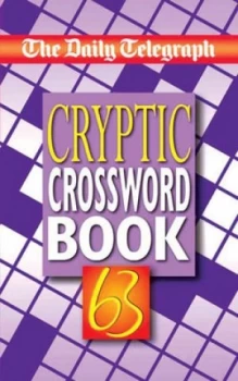 Image of The Daily Telegraph Book of Cryptic Crossword 63 by Telegraph Group Unlimited Paperback
