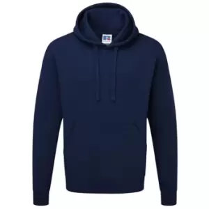 Image of Russell Colour Mens Hooded Sweatshirt / Hoodie (2XL) (French Navy)