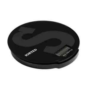 Image of Interiors By Premier Glass Kitchen Scale - Black