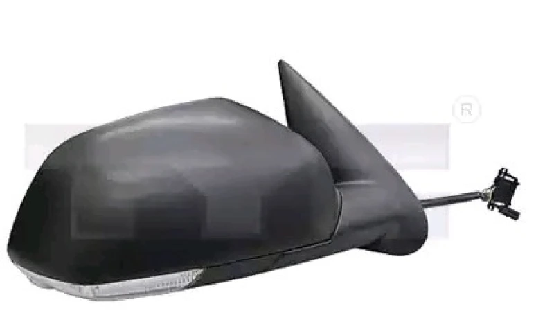 Image of TYC 332-0074 Wing mirror Left, Heatable Outside Mirror (50)