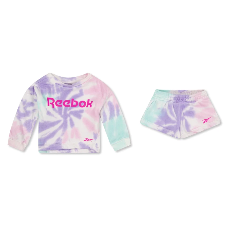 Image of Reebok Kids Swirl T-Shirt Orchid Bloom female 9-12 Mnth