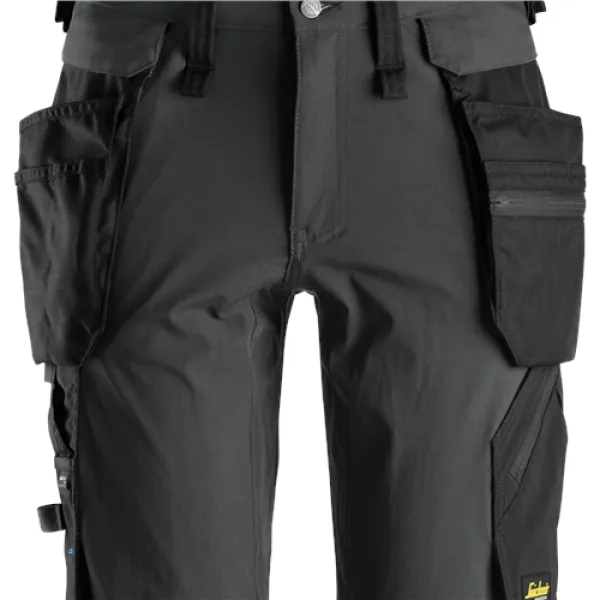 Snickers Shorts+ Detachable Holster Pockets - Steel Grey/Black - 44