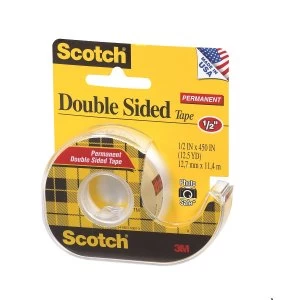 Image of 3M Scotch Double Sided Tape with Dispenser