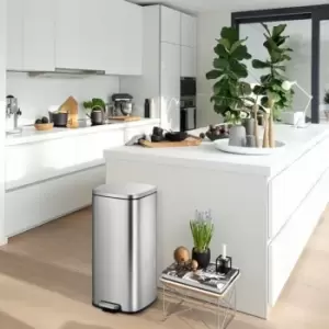Image of EKO Stella 30 Litre Pedal Bin Stainless Steel