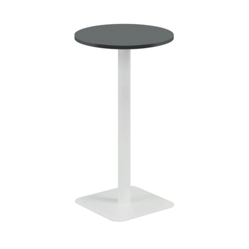 Image of Jemini Origin Round Coffee Table 600x1145mm White/Black KF800159