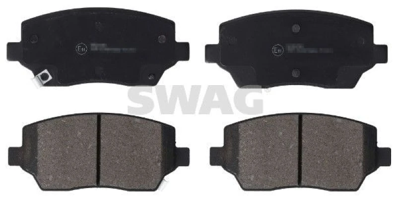 Image of Brake pad set SWAG 33 11 1252