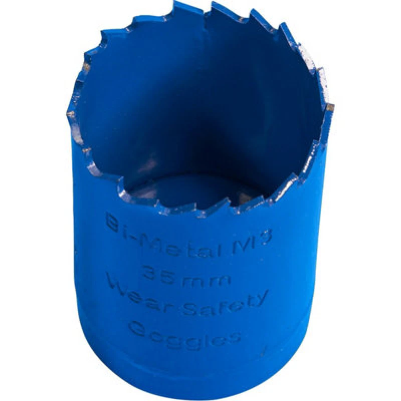 Image of Loops 35mm HSS Hole Saw Blade - Milled Teeth - Bi-Metal M3 Steel Long Lasting Drill Metallics