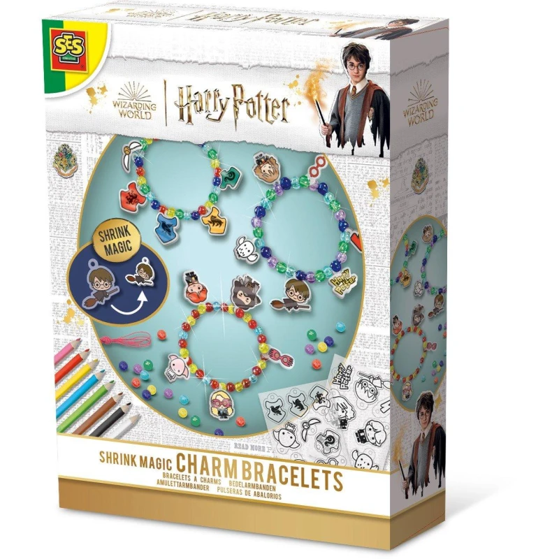 Image of SES Creative Harry Potter Shrink Magic Charm Bracelets Multi unisex